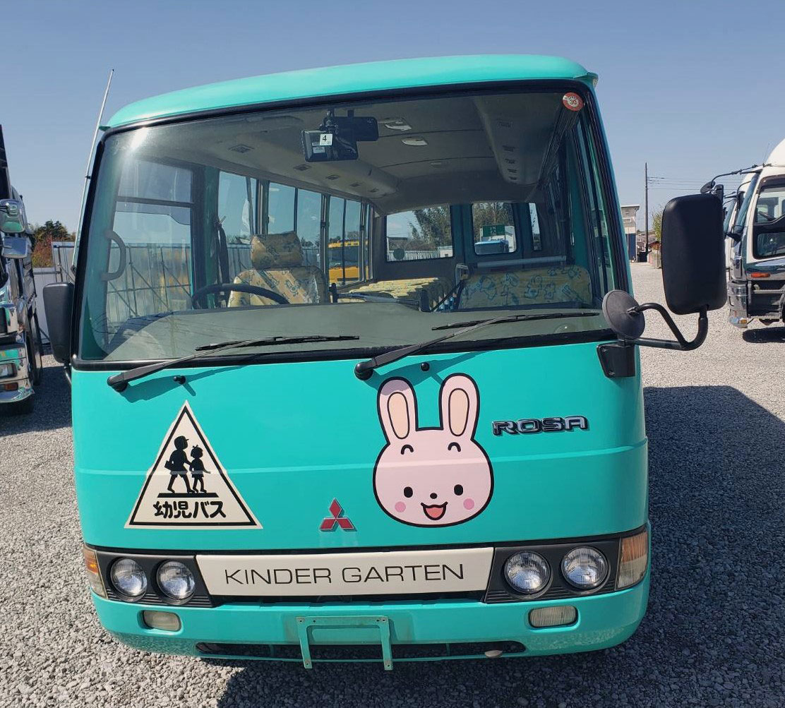 三菱ローザ 幼稚園バスを販売中です 日本貿易株式会社