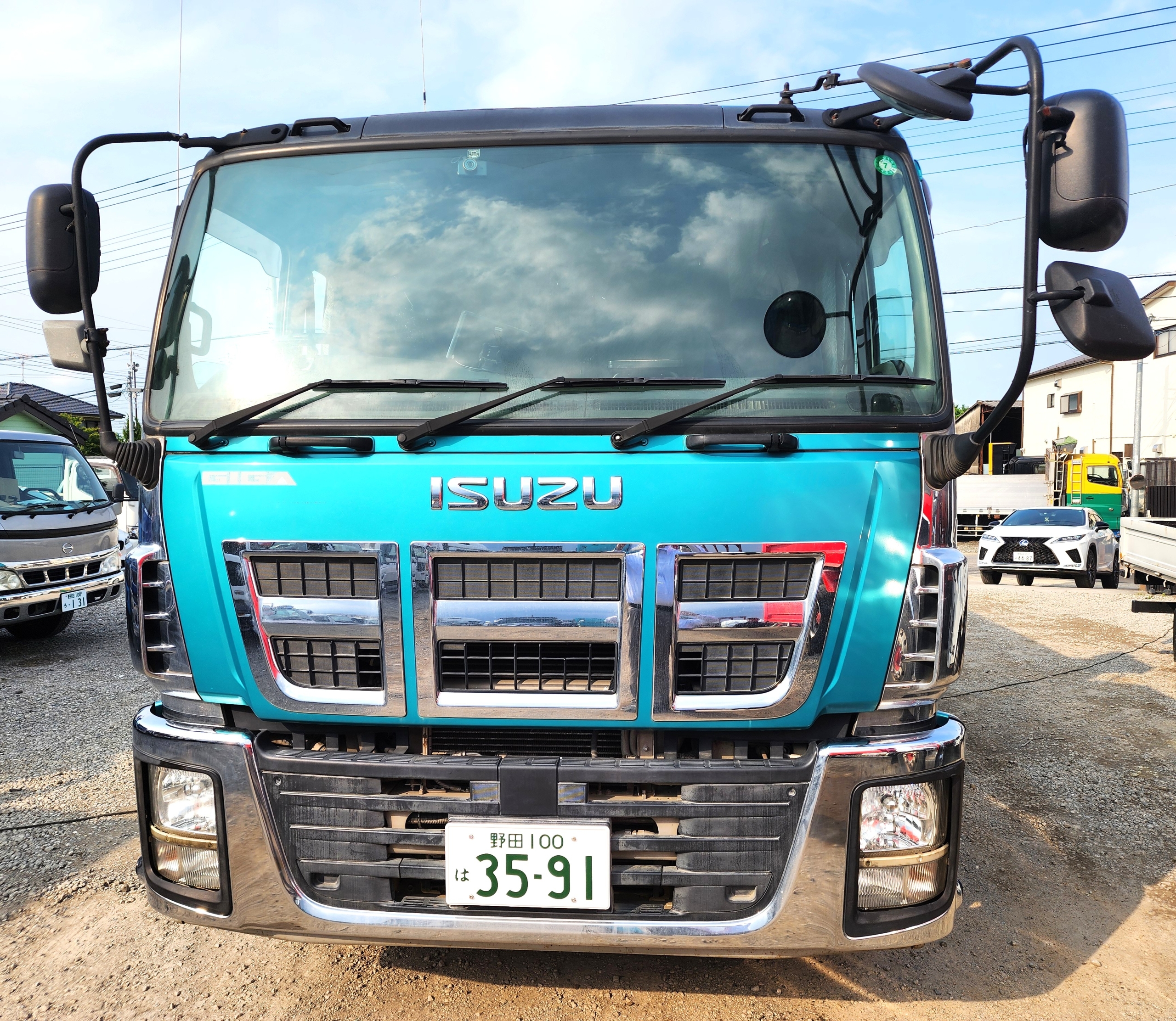 H25/1 いすゞ ギガ QKG-CXZ77AT ダンプ 積載9.4t 23万㌔ R8/1